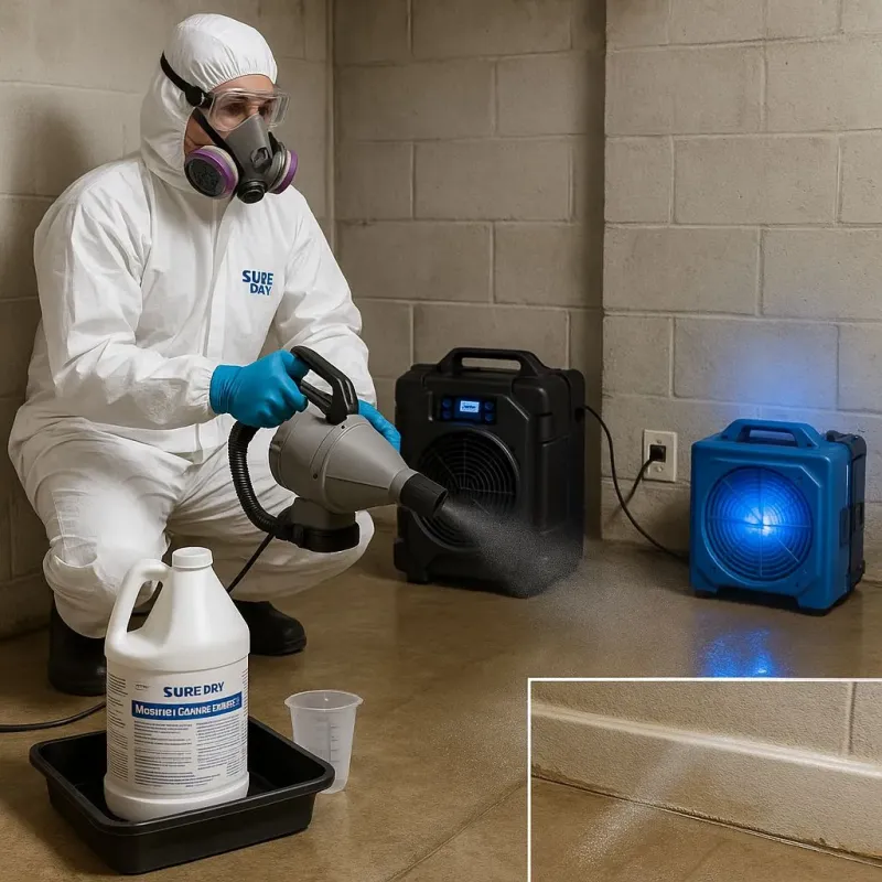 Sanitization and Odor Removal process in Fellsburg, PA