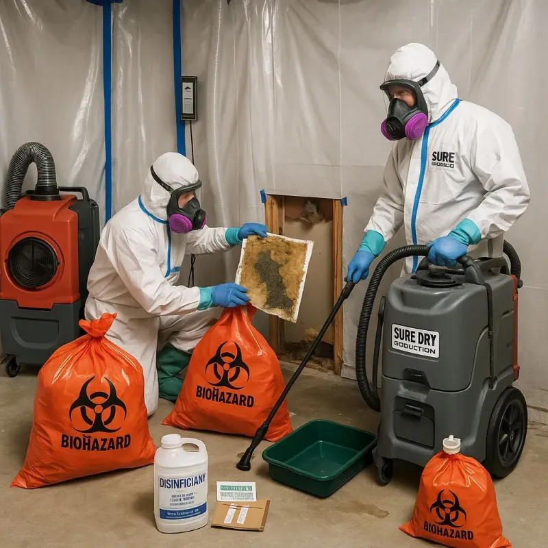 Contaminated Water Handling Protocols process in Fellsburg, PA